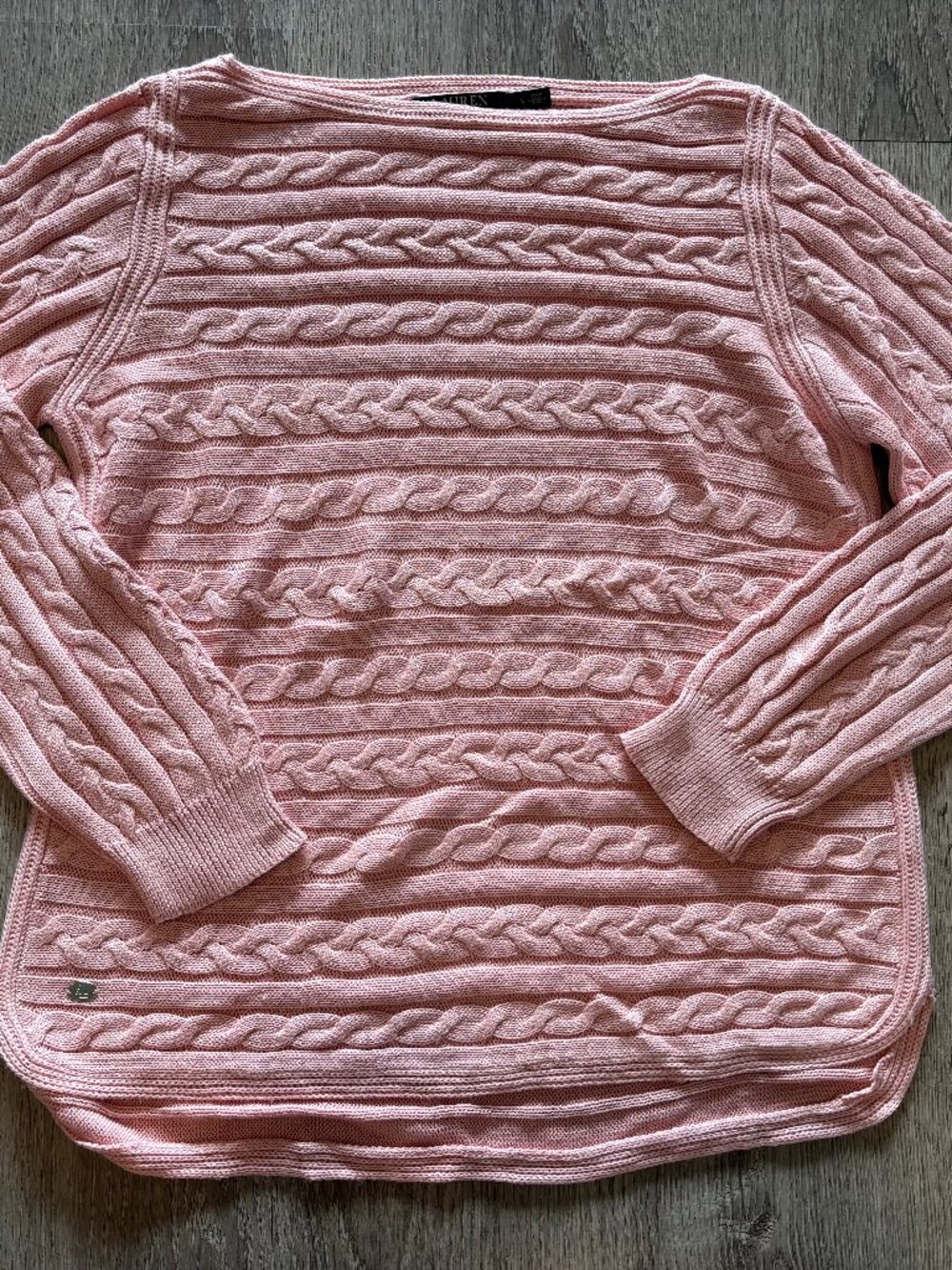 Ralph Lauren pink spring sweater